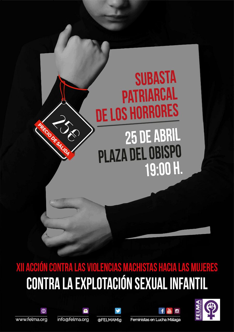 25a Contra La Explotación Sexual Infantil Feministas En Lucha Málaga 8675